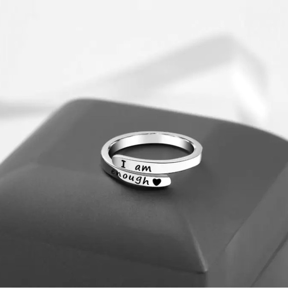 I Am Enough Empowerment Ring ๐ - Picture 15 of 16
